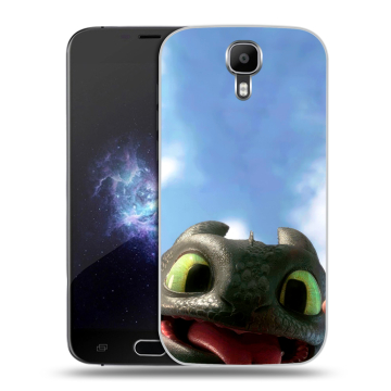 Пластиковый чехол на Doogee X9 Pro с принтом Как приручить дракона Пластиковый чехол на Doogee X9 Pro с принтом Как приручить дракона
