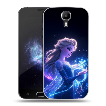 Пластиковый чехол на Doogee X9 Pro с принтом Холодное сердце Frozen Пластиковый чехол на Doogee X9 Pro с принтом Холодное сердце Frozen