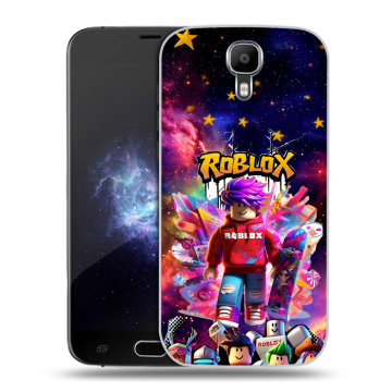 Пластиковый чехол на Doogee X9 Pro с принтом Roblox Роблокс Пластиковый чехол на Doogee X9 Pro с принтом Roblox Роблокс