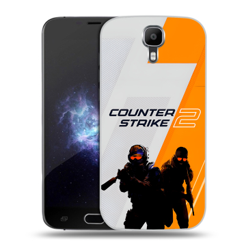 Пластиковый чехол на Doogee X9 Pro с принтом Counter Strike Пластиковый чехол на Doogee X9 Pro с принтом Counter Strike