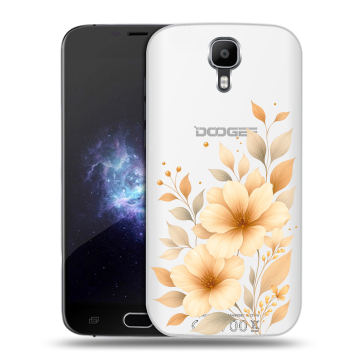 Пластиковый чехол на Doogee X9 Pro с принтом для девушки