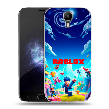 Пластиковый чехол на Doogee X9 Pro с принтом Roblox Роблокс Пластиковый чехол на Doogee X9 Pro с принтом Roblox Роблокс