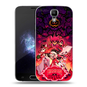 Пластиковый чехол на Doogee X9 Pro с принтом Hazbin Hotel Отель Хазбин Пластиковый чехол на Doogee X9 Pro с принтом Hazbin Hotel Отель Хазбин