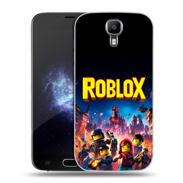 Пластиковый чехол на Doogee X9 Pro с принтом Roblox Роблокс Пластиковый чехол на Doogee X9 Pro с принтом Roblox Роблокс