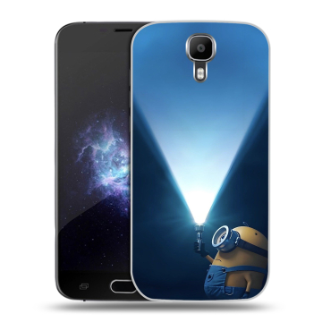 Пластиковый чехол на Doogee X9 Pro с принтом Миньоны Пластиковый чехол на Doogee X9 Pro с принтом Миньоны