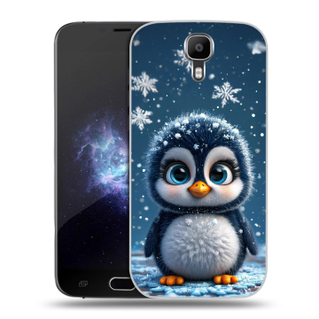 Пластиковый чехол на Doogee X9 Pro с принтом Новый год