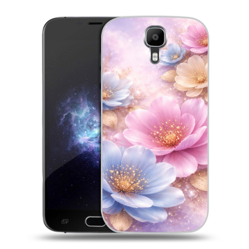 Пластиковый чехол на Doogee X9 Pro с принтом женский Пластиковый чехол на Doogee X9 Pro с принтом женский