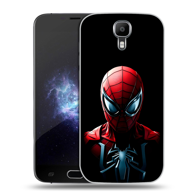 Пластиковый чехол на Doogee X9 Pro с принтом Spiderman Человек паук Пластиковый чехол на Doogee X9 Pro с принтом Spiderman Человек паук