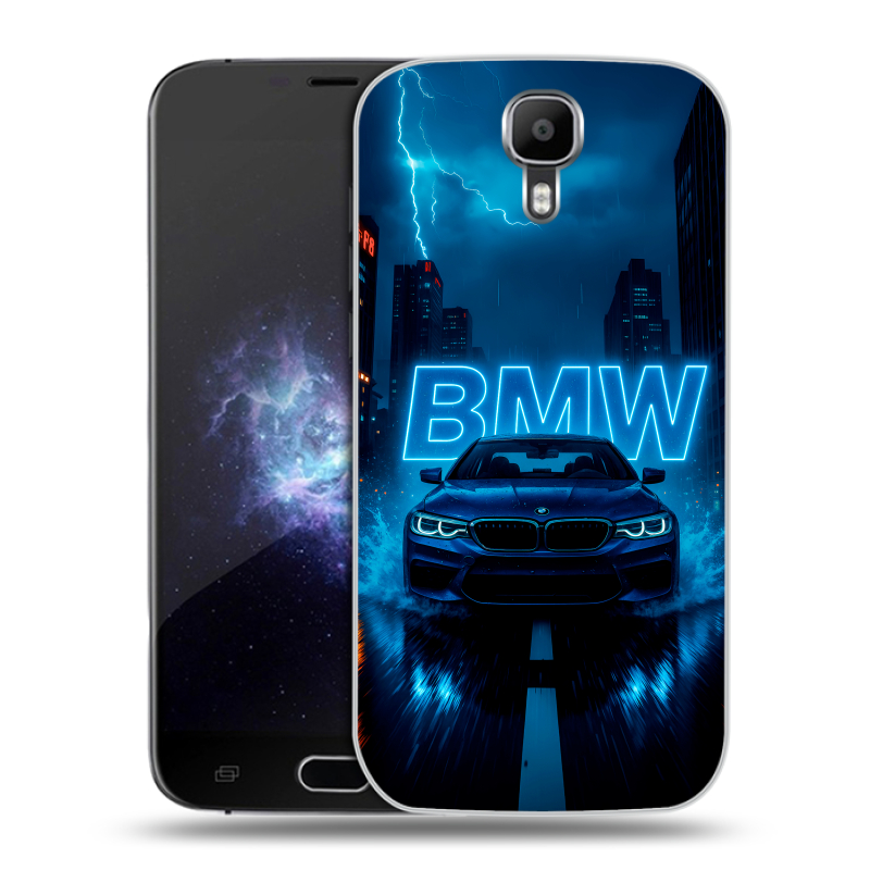 Пластиковый чехол на Doogee X9 Pro с принтом BMW БМВ Пластиковый чехол на Doogee X9 Pro с принтом BMW БМВ