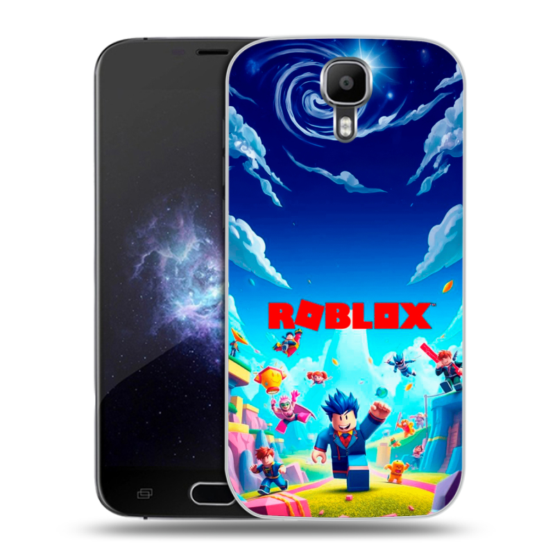 Пластиковый чехол на Doogee X9 Pro с принтом Roblox Роблокс Пластиковый чехол на Doogee X9 Pro с принтом Roblox Роблокс