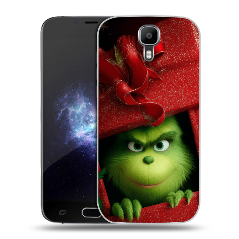Пластиковый чехол на Doogee X9 Pro с принтом Новый год Пластиковый чехол на Doogee X9 Pro с принтом Новый год