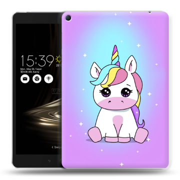 Силиконовый чехол на планшета Asus ZenPad 3S 10 LTE с принтом Единорог Силиконовый чехол на планшета Asus ZenPad 3S 10 LTE с принтом Единорог