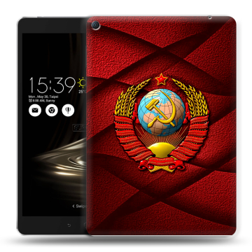 Силиконовый чехол на Asus ZenPad 3S 10 LTE с принтом Герб СССР