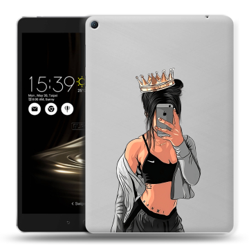 Силиконовый чехол на планшета Asus ZenPad 3S 10 LTE с принтом Женские принты Силиконовый чехол на планшета Asus ZenPad 3S 10 LTE с принтом Женские принты