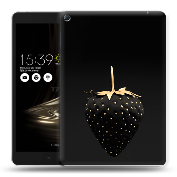 Силиконовый чехол на планшета Asus ZenPad 3S 10 LTE с принтом Черная клубника Силиконовый чехол на планшета Asus ZenPad 3S 10 LTE с принтом Черная клубника