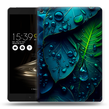 Силиконовый чехол на планшета Asus ZenPad 3S 10 LTE с принтом Листья Силиконовый чехол на планшета Asus ZenPad 3S 10 LTE с принтом Листья