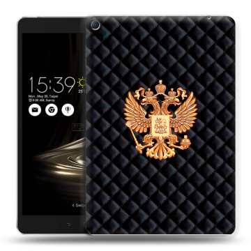 Силиконовый чехол на Asus ZenPad 3S 10 LTE с принтом Герб России принт