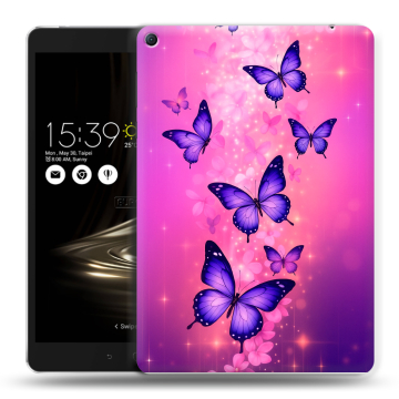 Силиконовый чехол на Asus ZenPad 3S 10 LTE с принтом Бабочки