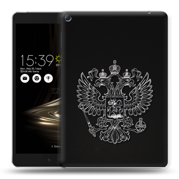 Силиконовый чехол на Asus ZenPad 3S 10 LTE с принтом Герб России