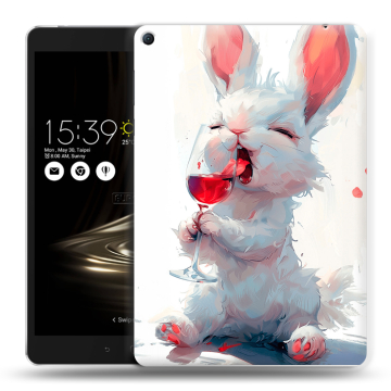 Силиконовый чехол на Asus ZenPad 3S 10 LTE с принтом кролик зайчик