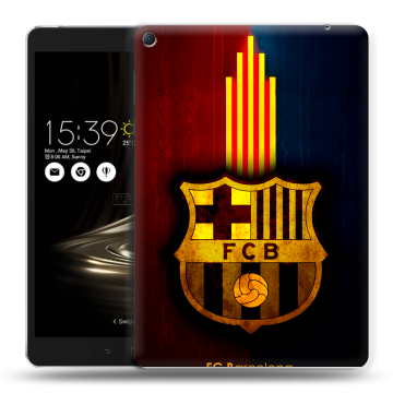 Силиконовый чехол на Asus ZenPad 3S 10 LTE с принтом Барселона Barcelona
