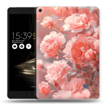 Силиконовый чехол на Asus ZenPad 3S 10 LTE с принтом Розы цветы