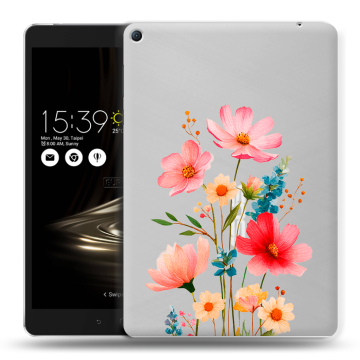 Силиконовый чехол на Asus ZenPad 3S 10 LTE с принтом Цветы Силиконовый чехол на Asus ZenPad 3S 10 LTE с принтом Цветы