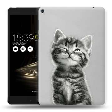 Силиконовый чехол на Asus ZenPad 3S 10 LTE с принтом Котенок