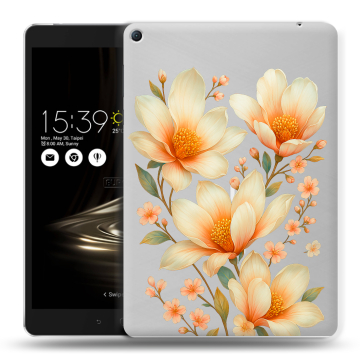 Силиконовый чехол на Asus ZenPad 3S 10 LTE с принтом Цветы Силиконовый чехол на Asus ZenPad 3S 10 LTE с принтом Цветы