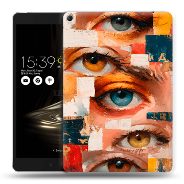 Силиконовый чехол на Asus ZenPad 3S 10 LTE с принтом Модный принт Силиконовый чехол на Asus ZenPad 3S 10 LTE с принтом Модный принт