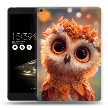 Силиконовый чехол на Asus ZenPad 3S 10 LTE с принтом Милая сова Силиконовый чехол на Asus ZenPad 3S 10 LTE с принтом Милая сова