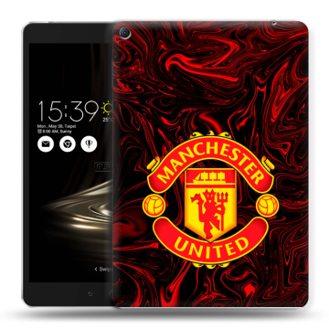 Силиконовый чехол на Asus ZenPad 3S 10 LTE с принтом Manchester United Силиконовый чехол на Asus ZenPad 3S 10 LTE с принтом Manchester United