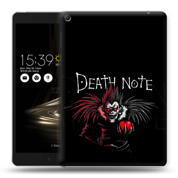 Силиконовый чехол на Asus ZenPad 3S 10 LTE с принтом Death note Тетрадь смерти