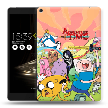 Силиконовый чехол на Asus ZenPad 3S 10 LTE с принтом Adventure time Время приключений Силиконовый чехол на Asus ZenPad 3S 10 LTE с принтом Adventure time Время приключений