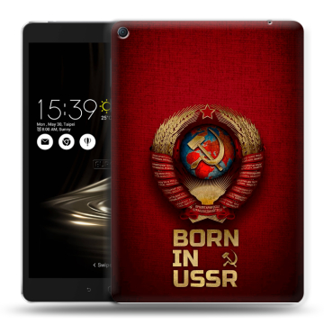Силиконовый чехол на Asus ZenPad 3S 10 LTE с принтом Флаг Герб СССР Силиконовый чехол на Asus ZenPad 3S 10 LTE с принтом Флаг Герб СССР
