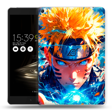 Силиконовый чехол на Asus ZenPad 3S 10 LTE с принтом Аниме Наруто Naruto