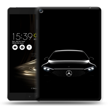 Силиконовый чехол на Asus ZenPad 3S 10 LTE с принтом Mercedes Мерседес