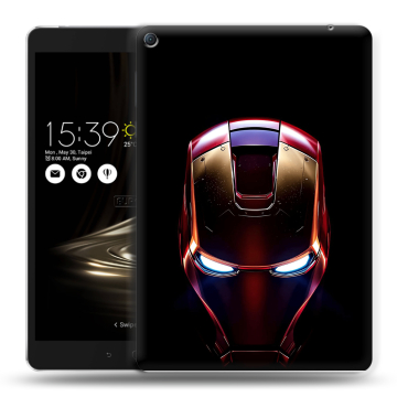 Силиконовый чехол на Asus ZenPad 3S 10 LTE с принтом IronMan Железный человек