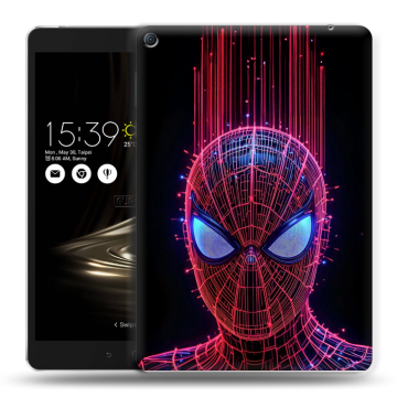 Силиконовый чехол на Asus ZenPad 3S 10 LTE с принтом Spiderman Человек паук
