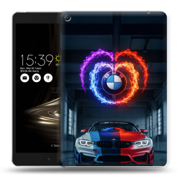 Силиконовый чехол на Asus ZenPad 3S 10 LTE с принтом BMW БМВ