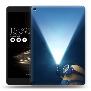 Силиконовый чехол на Asus ZenPad 3S 10 LTE с принтом Миньоны