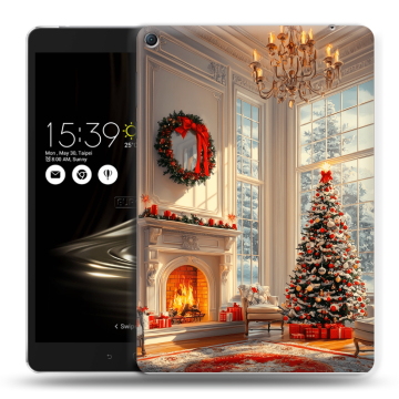 Силиконовый чехол на Asus ZenPad 3S 10 LTE с принтом Новый год Силиконовый чехол на Asus ZenPad 3S 10 LTE с принтом Новый год
