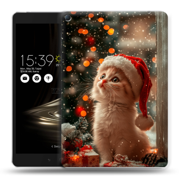 Силиконовый чехол на Asus ZenPad 3S 10 LTE с принтом Новый год Силиконовый чехол на Asus ZenPad 3S 10 LTE с принтом Новый год
