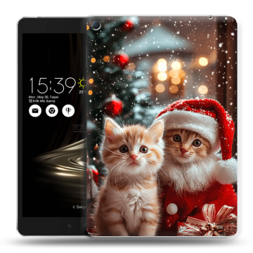Силиконовый чехол на Asus ZenPad 3S 10 LTE с принтом Новый год Силиконовый чехол на Asus ZenPad 3S 10 LTE с принтом Новый год