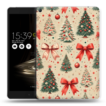 Силиконовый чехол на Asus ZenPad 3S 10 LTE с принтом Новый год Силиконовый чехол на Asus ZenPad 3S 10 LTE с принтом Новый год