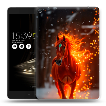 Силиконовый чехол на Asus ZenPad 3S 10 LTE с принтом Новый год Силиконовый чехол на Asus ZenPad 3S 10 LTE с принтом Новый год
