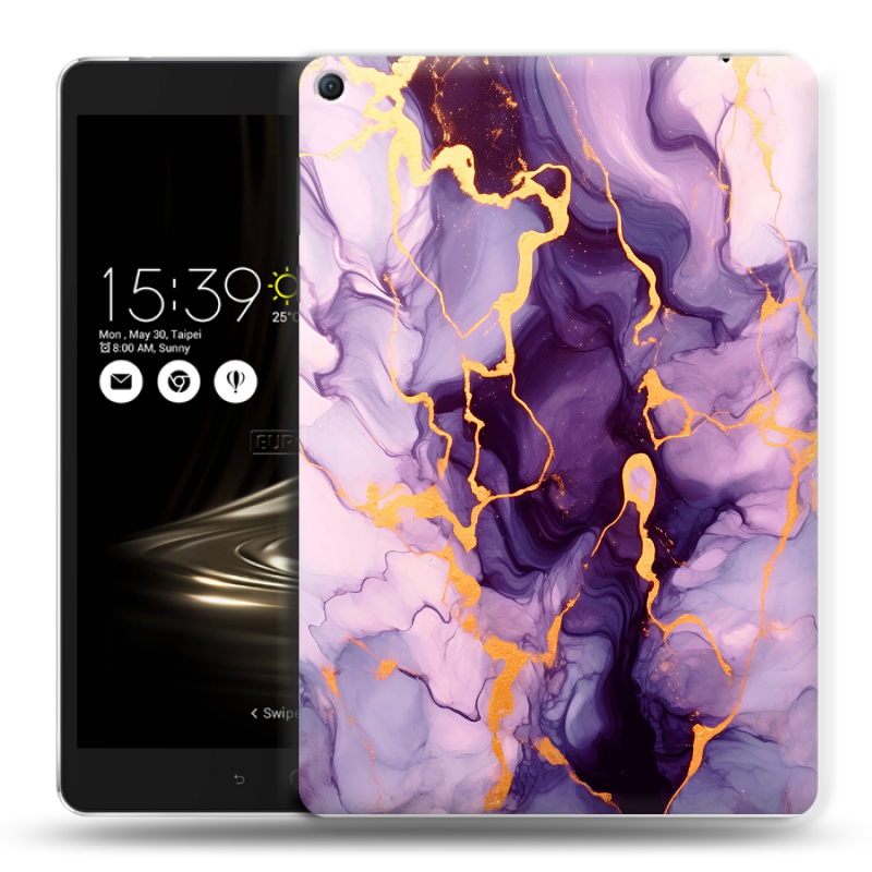 Силиконовый чехол на Asus ZenPad 3S 10 LTE с принтом Мрамор Силиконовый чехол на Asus ZenPad 3S 10 LTE с принтом Мрамор