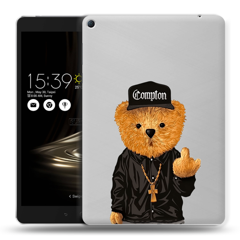 Силиконовый чехол на Asus ZenPad 3S 10 LTE с принтом Плюшевый медведь Силиконовый чехол на Asus ZenPad 3S 10 LTE с принтом Плюшевый медведь
