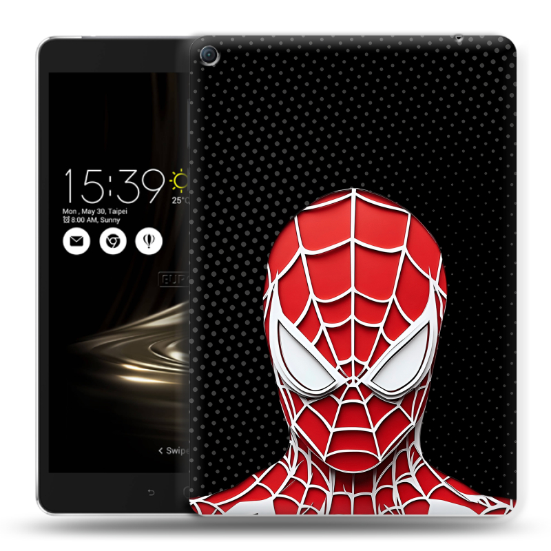 Силиконовый чехол на Asus ZenPad 3S 10 LTE с принтом человек паук spiderman Силиконовый чехол на Asus ZenPad 3S 10 LTE с принтом человек паук spiderman