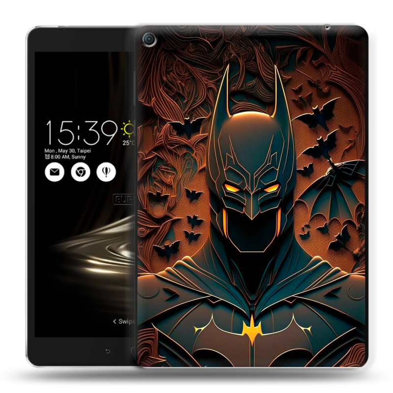 Силиконовый чехол на Asus ZenPad 3S 10 LTE с принтом Batman Бэтмен Силиконовый чехол на Asus ZenPad 3S 10 LTE с принтом Batman Бэтмен